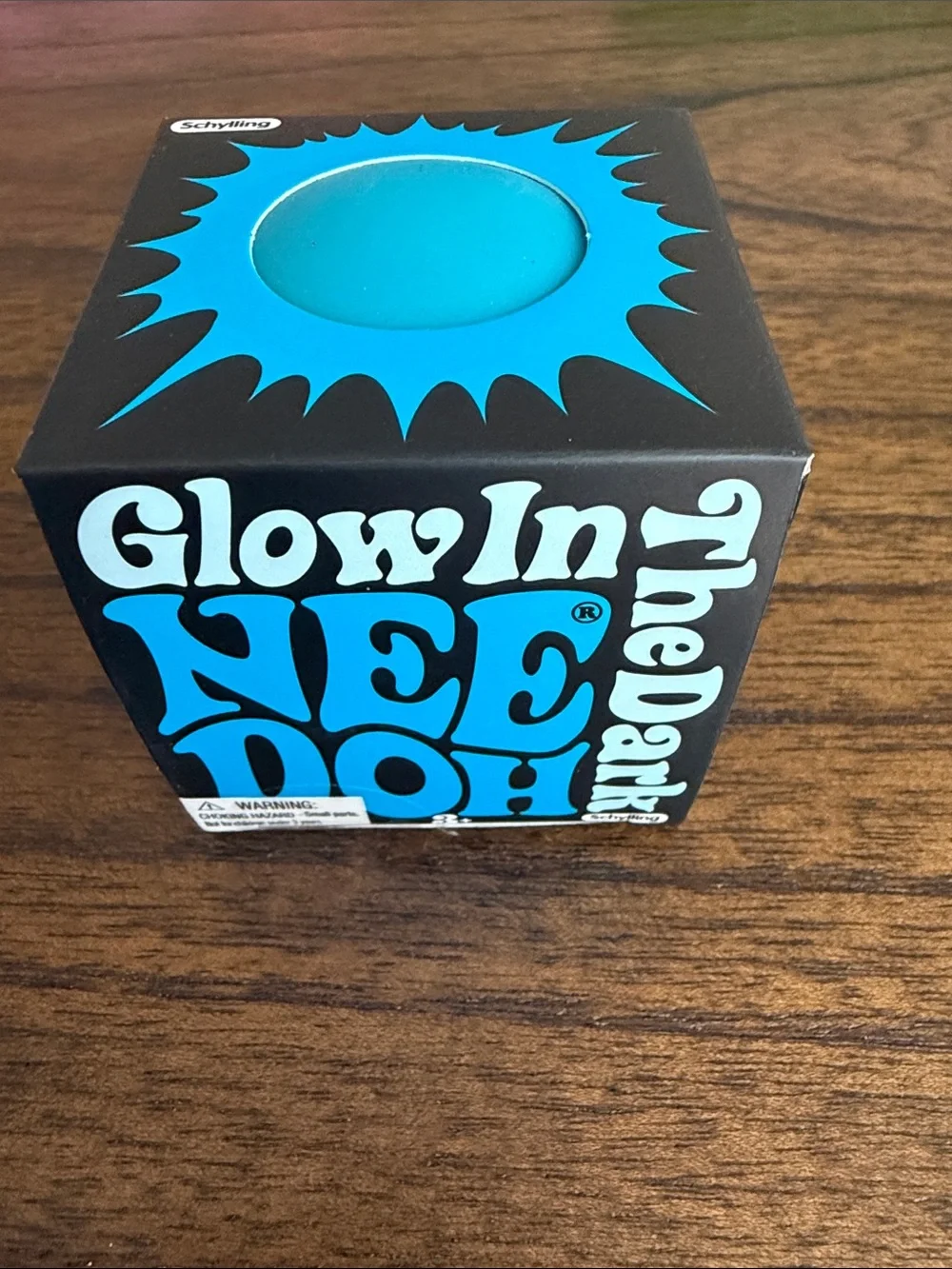Glow In The Dark Stress Ball - Blue